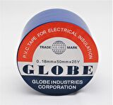 GLOBE PVC ELEKTRİK İZOLASYON BANT "0.18x50x25Yrds" (LACİVERT)
