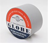 GLOBE PVC ELEKTRİK İZOLASYON BANT "0.18x50x25Yrds" (GRİ)