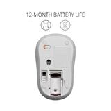 Rapoo 17300 M10 Plus 1000DPI Kırmızı / Beyaz Kablosuz Mouse
