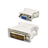 HADRON ÇEVİRİCİ DVI ERKEK TO VGA DİŞİ 24+5E 15D HN-4002