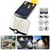 SİLVER TOSS GÜNEŞ ENERJİLİ SOLAR AYDINLATMA LAMBASI SENSÖRLÜ 66LED ST-66B