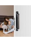 Akıllı Kilit GALAXY20 Ultra, Yüz Tanıma, Parmak İzi, Wi-Fi, Kart Okuyucu, Görüntülü Görüşme, Siyah