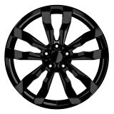 EMR-DY789-04 8.5x19"-5x112 ET38 57.1 Black Jant (4 Adet)