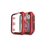 Apple Watch mm Camlı Kasa Ekran Koruyucu - Kırmızı