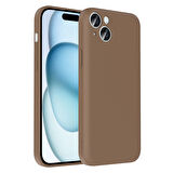 Teleplus iPhone 15 Plus Kılıf Kamera Korumalı Kartlık Hazneli Vitra Kapak