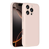 Teleplus iPhone 16 Pro Kılıf Kamera Korumalı Kartlık Hazneli Vitra Kapak
