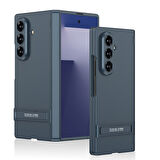 Teleplus Samsung Galaxy Z Fold 7 Kılıf Standlı Sert Kıpta Kapak