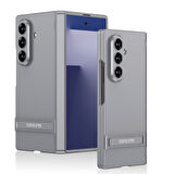 Teleplus Samsung Galaxy Z Fold 7 Kılıf Standlı Sert Kıpta Kapak