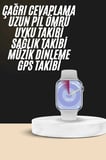 Akıllı Saat Kulaklık Hediyeli Uyku ve Sağlık Takibi Yapabilen Uzun Ömürlü