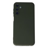 Samsung Galaxy M g Kılıf Nano İçi Kadife Silikon - Koyu Yeşil