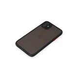 Apple İphone  Kılıf Montreal Silikon Kapak - Siyah