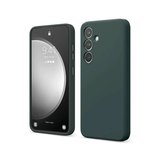 Samsung Galaxy S Fe Kılıf First Silikon - Koyu Yeşil