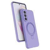 Samsung Galaxy A57 5g Regal Magsafe Standlı Kapak - Lila