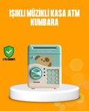 Su Yeşili ATM Kasa Görünümlü Elektronik Şifreli Çocuk Kumbarası