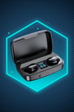 Dijital Göstergeli Bluetooth Kulaklık Kablosuz TWS Stereo Bluetooth 5.0