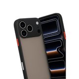 Apple İphone  Pro Max Kılıf Montreal Silikon Kapak - Siyah