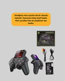Çocuklar ve Yetişkinler İçin Uygun  Oyunlu Taşınabilir Mini Retro El Konsolu