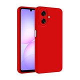 Samsung Galaxy A g Nano İçi Kadife Silikon - Kırmızı