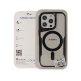 Apple Uyumlu İphone 16 Pro Max Kılıf Boyi Magsafe Silikon Kapak - Yeşil