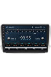 Peugeot 208 Android Carplay Navigasyon Multimedya QLED Ekran-2gb Ram