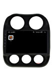 Jeep Compass Android Carplay Navigasyon Multimedya Ekran Teyp 2gb Ram + 32GB HDD