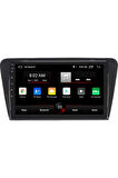 Skoda Octavia Android Carplay Navigasyon Multimedya QLED Ekran-2gb Ram