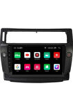 Citroen C4 Android Carplay Navigasyon Multimedya Ekran Teyp 2gb Ram + 32GB HDD