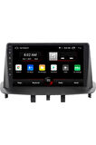 Renault Megane 3 Android Carplay Navigasyon Multimedya QLED Ekran-2gb Ram