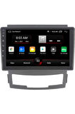 Ssangyong Kyron Android Carplay Navigasyon Multimedya Ekran Teyp 2gb Ram + 32GB HDD