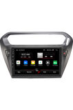 Peugeot 301 Siyah Android Carplay Navigasyon Multimedya QLED Ekran-2gb Ram