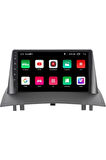 Renault Megane 2 Android Carplay Navigasyon Multimedya QLED Ekran-2gb Ram