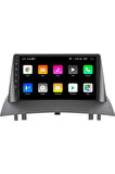 Renault Megane 2 Android Carplay Navigasyon Multimedya QLED Ekran-2gb Ram