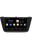 Volkswagen Tıguan Android Carplay Navigasyon Multimedya Ekran Teyp 2gb Ram + 32GB HDD
