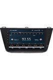 Volkswagen Tıguan Android Carplay Navigasyon Multimedya Ekran Teyp 2gb Ram + 32GB HDD