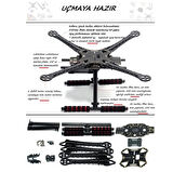 EMES ROBOTİK S500 Drone Gövde Kiti