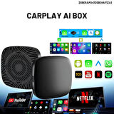 Embatech CarPlay Ai Box 2GB+32GB Youtube,Netflix,Google Play & Kablosuz Carplay&Android Auto