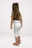 Kız Çocuk Takım Crop Top Ve Tayt - %100 Pamuk Likralı, 3, 4, 5, 6, 7, 8 Yaş