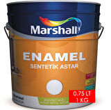 MARSHALL ENAMEL SENTETİK ASTAR 0.75 LT 1 KG KIRIK BEYAZ