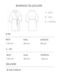 DreamSoft Kimono Bornoz – Kadife, Unisex