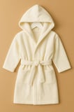 CottonVerse Bebek & Çocuk Kapşonlu Bornoz – %100 Pamuk, Unisex
