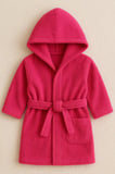 CottonVerse Bebek & Çocuk Kapşonlu Bornoz – %100 Pamuk, Unisex