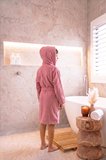 CottonVerse Bebek & Çocuk Kapşonlu Bornoz – %100 Pamuk, Unisex