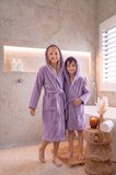 CottonVerse Bebek & Çocuk Kapşonlu Bornoz – %100 Pamuk, Unisex