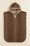 Wild Spirit Zebra Desen Askılı Havlu Plaj Elbise – %100 Pamuk