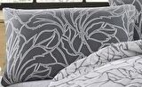 Leaf Desen Baskılı Çift Kişilik Nevresim Seti 200X220 Cm Ranforce