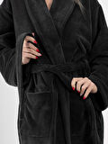 Kadife Kimono Bornoz Unisex