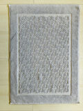 Mozaik Desen Havlu Banyo Paspası 50x70 Cm