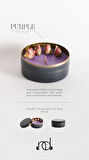 %100 Doğal Soya Wax Ve Doğal Uçucu Yağlı Aromaterapi Hediyelik Teneke Mum ''PURPLE''