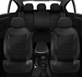 NiCe Shop Dacia Logan Uyumlu Koltuk Kılıfı Enigma Serisi - Siyah