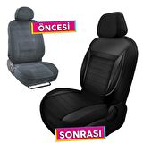 NiCe Shop Fiat Uno Uyumlu Koltuk Kılıfı Enigma Serisi - Siyah